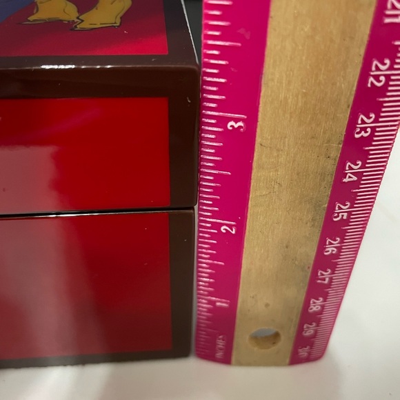 RARE Red Henri Bendel Jewelry Box - Picture 13 of 13